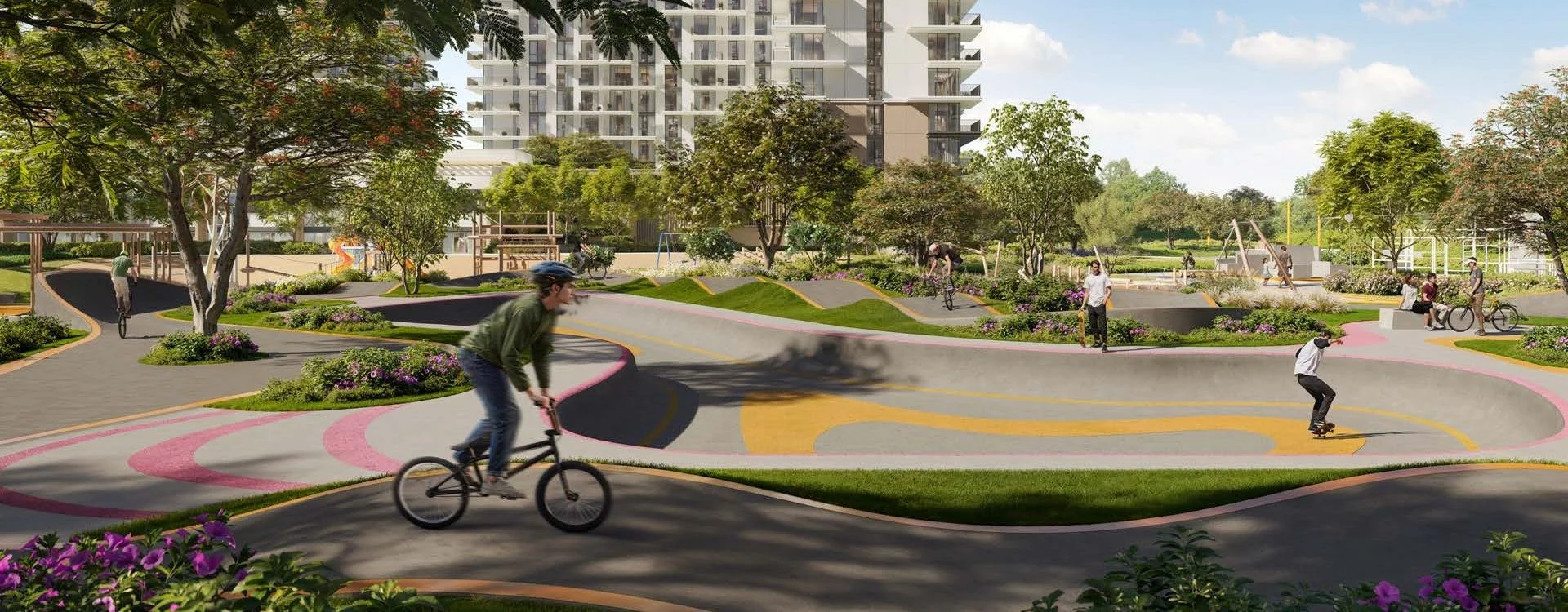 hillside park in dhe by emaar gallery 2
