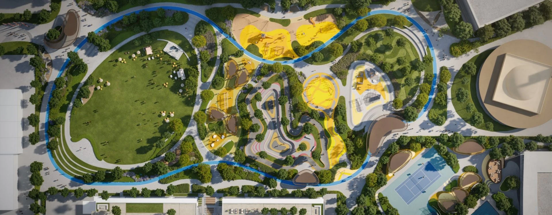 hillside park in dhe by emaar gallery 3
